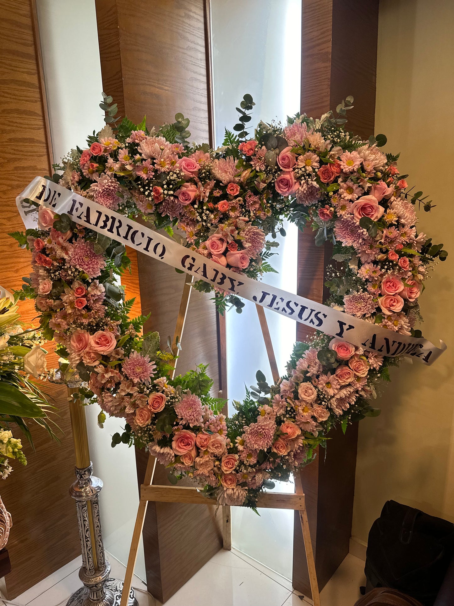 Corona de corazón grande