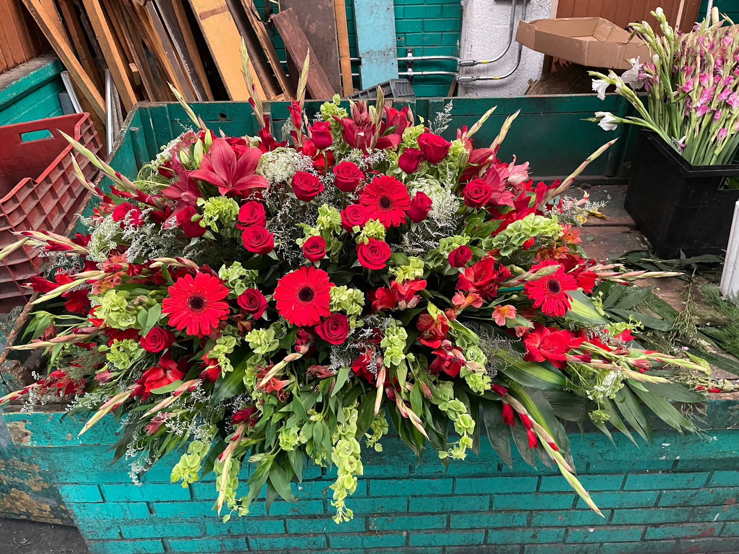 Ofrenda grande con Casablanca