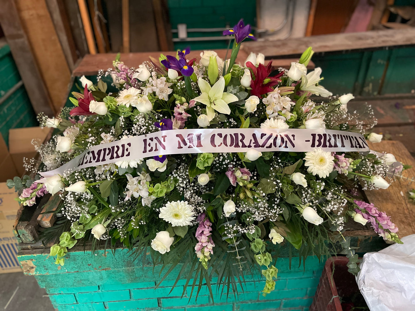 Ofrenda grande con Casablanca
