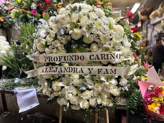 Corona dona 3 blanca