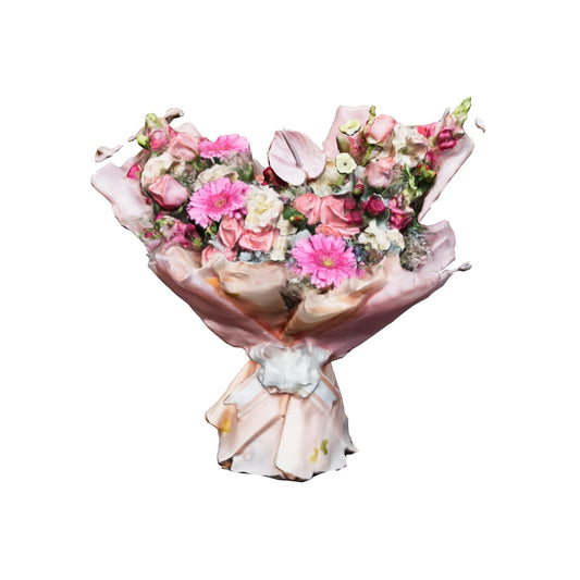 Ramo coreano rosa mediano